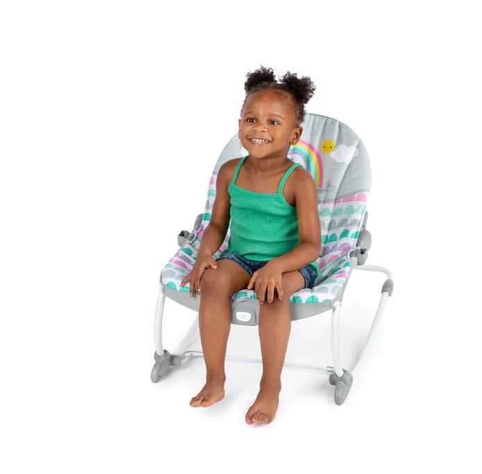 Rosy Rainbow Infant to Toddler Rocker Liliplum Kids